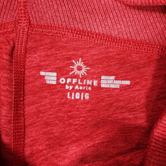 Offline By Aerie The Hugger High-rise Legging Womens Large - Picture 8 of 8